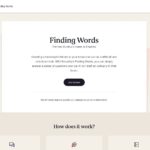 Finding Words
