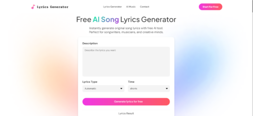 Lyrics Generator